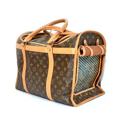 louis vuitton dog carrier cost|faux louis vuitton dog carriers.